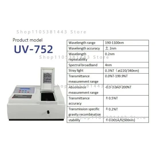 Single Beam Ultraviolet-visible Spectrophotometer for Precision Inspection Laboratory
Single Beam Ultraviolet-visible Spectrophotometer for Precision Inspection Laboratory