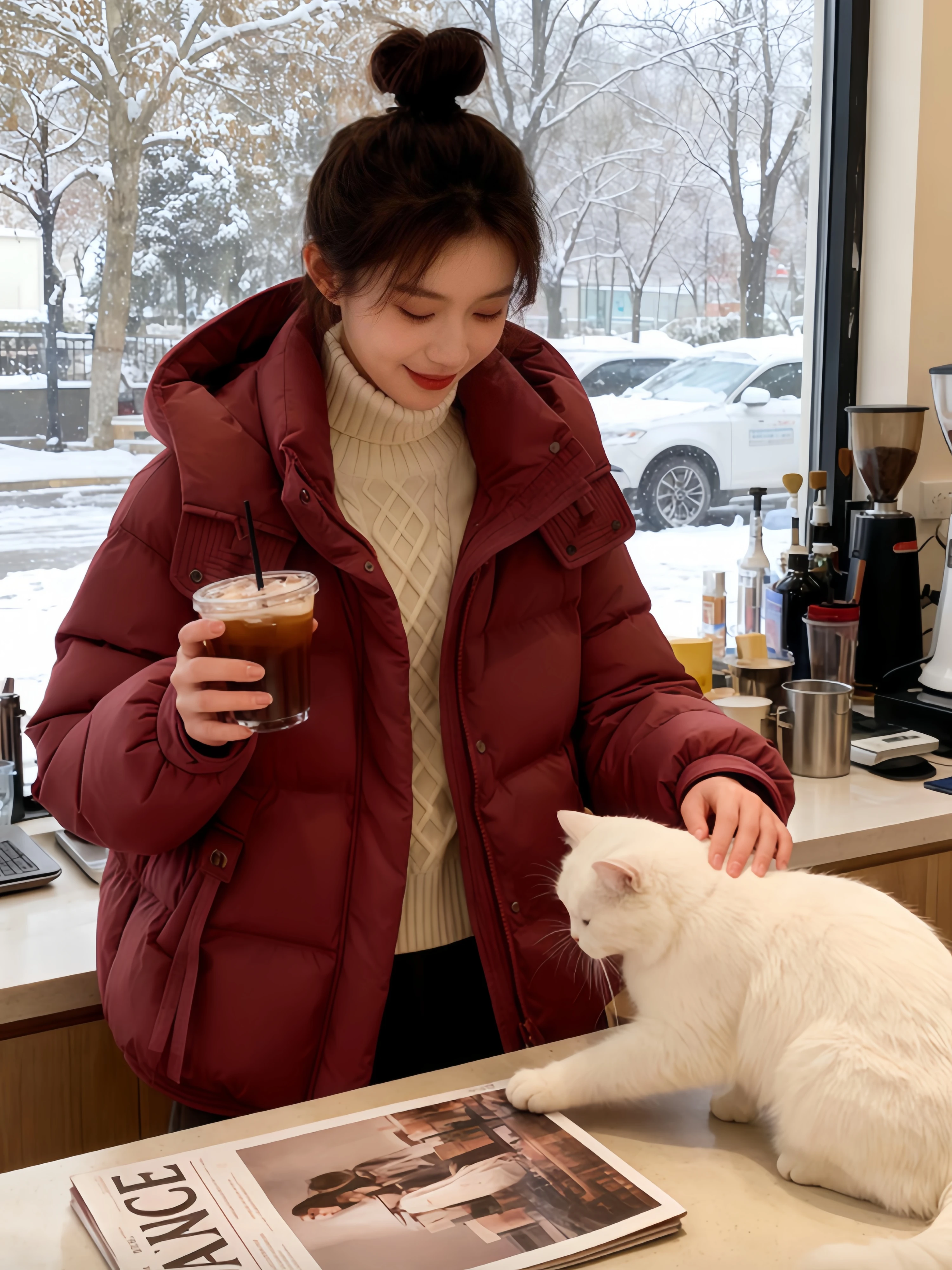 Fashionable Loose Women's down Cotton Jacket with Hood Thickened Winter Short Coat Bread Style Popular New Arrival
Fashionable Loose Women's down Cotton Jacket with Hood Thickened Winter Short Coat Bread Style Popular New Arrival