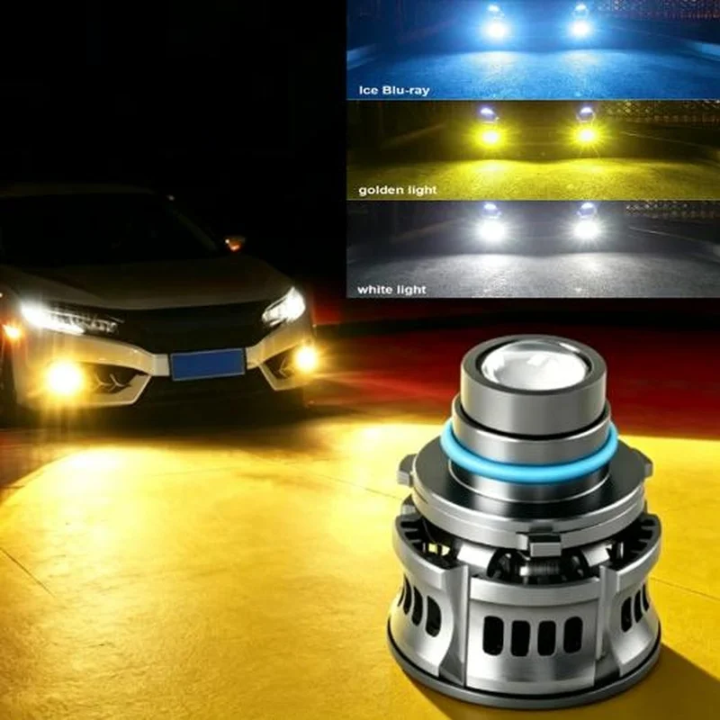 2PCS LED Laser Projector Lens H11 Headlight H7 9005 9006 HB3 HB4 Fog Light Bulb H8 H9 6000K 3000K 8000K Light White Yellow Blue
2PCS LED Laser Projector Lens H11 Headlight H7 9005 9006 HB3 HB4 Fog Light Bulb H8 H9 6000K 3000K 8000K Light White Yellow Blue