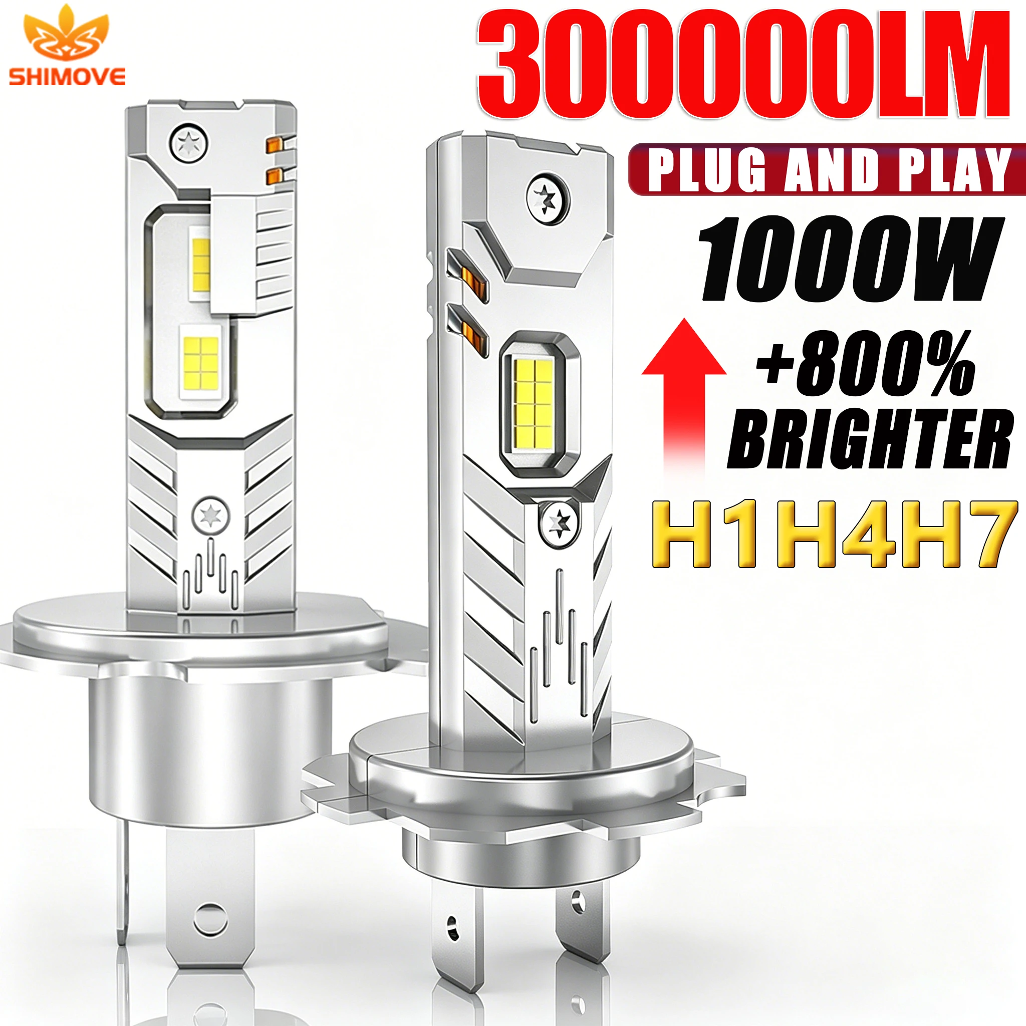 H7 H4 H1 Led Bulbs Super Bright Canbus LED Led Lights for Car Wireless Spotlights Diode Automobile Headlight Diode Fog Lamp 12V
H7 H4 H1 Led Bulbs Super Bright Canbus LED Led Lights for Car Wireless Spotlights Diode Automobile Headlight Diode Fog Lamp 12V