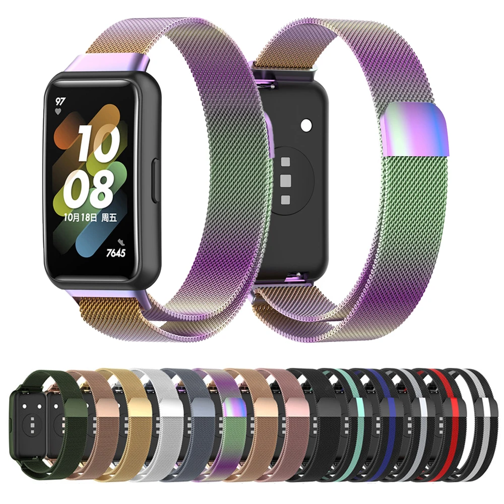 Stainless Steel Loop Strap For Huawei Band 9 8 7/6 Honor band 6 7 9 Smart Magnetic Bracelet For Huawei Band 6 Pro Correa
Stainless Steel Loop Strap For Huawei Band 9 8 7/6 Honor band 6 7 9 Smart Magnetic Bracelet For Huawei Band 6 Pro Correa
