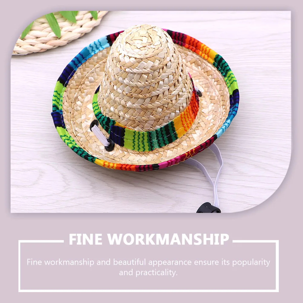 2 Pcs Small Dog Hats Accessories Canvas Puppy Sombrero Party for Pet Doggie Banquet
2 Pcs Small Dog Hats Accessories Canvas Puppy Sombrero Party for Pet Doggie Banquet
