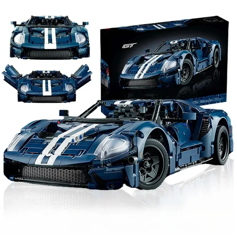 Technical MOC 1466PCS GT Sports Car Building Blocks Model 1:12 Scale Racing Vehicle Assemble Bricks Toys for Kids Adults Gifts
Technical MOC 1466PCS GT Sports Car Building Blocks Model 1:12 Scale Racing Vehicle Assemble Bricks Toys for Kids Adults Gifts