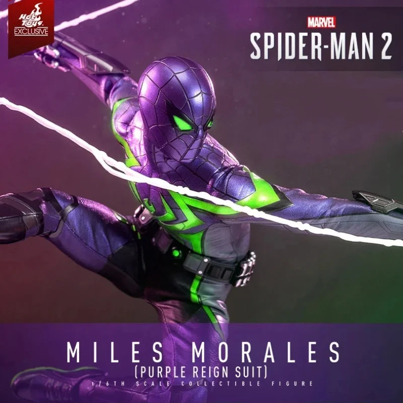 Hot Toys Marvel Spider Man 2 Miles Morales Purple Reign Suit 1:6 Scale Collectible Figure Exquisite Decoration Holiday Gift
Hot Toys Marvel Spider Man 2 Miles Morales Purple Reign Suit 1:6 Scale Collectible Figure Exquisite Decoration Holiday Gift