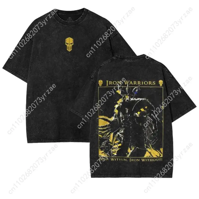 Iron Warriors Retro Tshirt Man Woman High Quality Vintage T Shirt Cotton Short Sleeves Fashion T-shirt Soft Breathable Tops
Iron Warriors Retro Tshirt Man Woman High Quality Vintage T Shirt Cotton Short Sleeves Fashion T-shirt Soft Breathable Tops