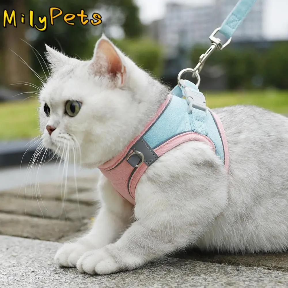Cat Supplies Reflective Pet Chest Strap Anti Escape No Pull Cat Harness Vest Breathable Adjustable Dog Traction Rope Kitten
Cat Supplies Reflective Pet Chest Strap Anti Escape No Pull Cat Harness Vest Breathable Adjustable Dog Traction Rope Kitten