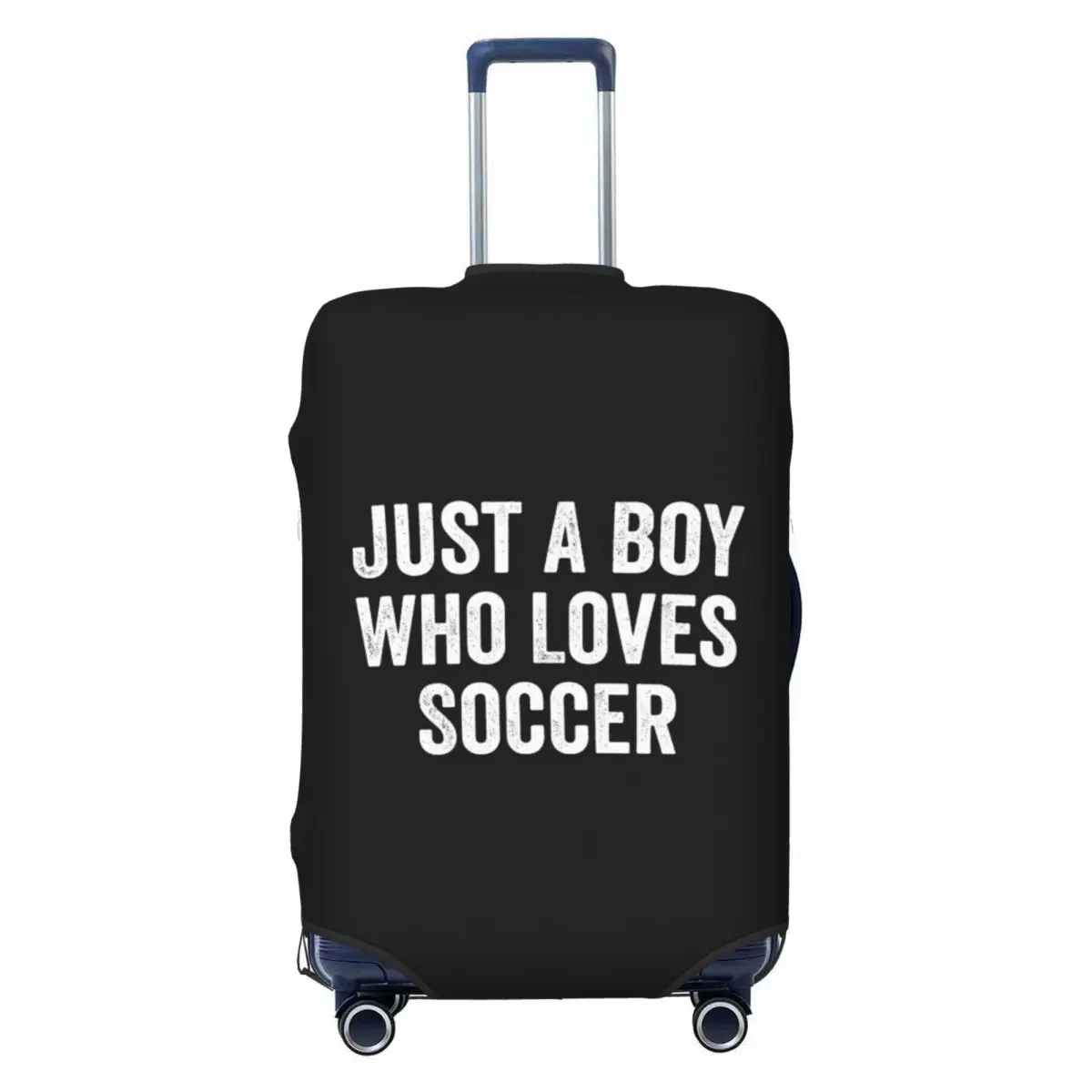 Custom Just A Boy Who Loves Soccer Luggage Cover Elastic Sports Travel Suitcase Protective Covers Fits 18-32 Inch
Custom Just A Boy Who Loves Soccer Luggage Cover Elastic Sports Travel Suitcase Protective Covers Fits 18-32 Inch