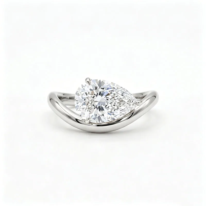 IGI Certified 2CT Pear Cut DEF-VS VVS Lab Grown Diamond Solitaire Twist Shank Ring 14K Yellow Gold Women Engagement Ring
IGI Certified 2CT Pear Cut DEF-VS VVS Lab Grown Diamond Solitaire Twist Shank Ring 14K Yellow Gold Women Engagement Ring