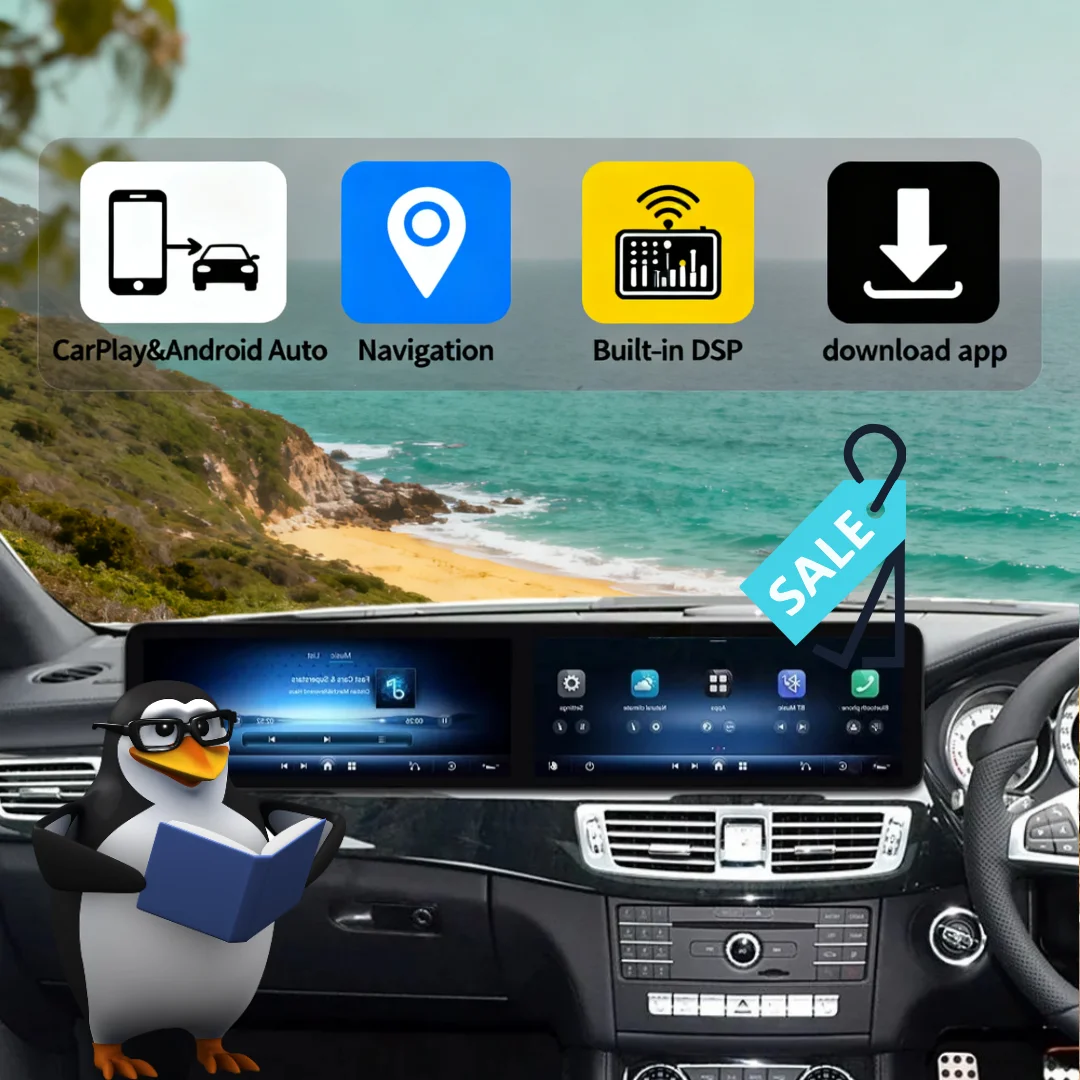 Car Stereo Radio Video Multimedia Dual Screen for Mercede Benz CLS W218 2012-2017 Carplay Android 13 GPS Navi head Unit Bluetoot
Car Stereo Radio Video Multimedia Dual Screen for Mercede Benz CLS W218 2012-2017 Carplay Android 13 GPS Navi head Unit Bluetoot