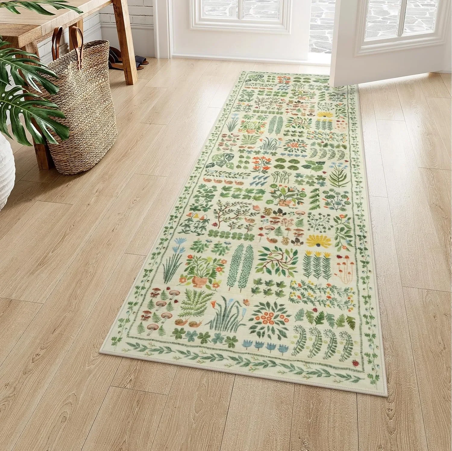 Ковер для коридора, длинный ковер, зеленые ковры с листьями растений, мягкий коврик для машинной стирки, коврик для прихожей, украшения дома, коврики
Ковер для коридора, длинный ковер, зеленые ковры с листьями растений, мягкий коврик для машинной стирки, коврик для прихожей, украшения дома, коврики