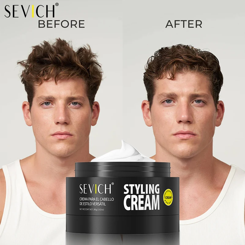 Sevich 80g Hair Cream Long-Lasting Hair Clay For Men Hair Strong Hold Hair Styling Wax Stick Hold Low Shine Modeling Paste
Sevich 80g Hair Cream Long-Lasting Hair Clay For Men Hair Strong Hold Hair Styling Wax Stick Hold Low Shine Modeling Paste