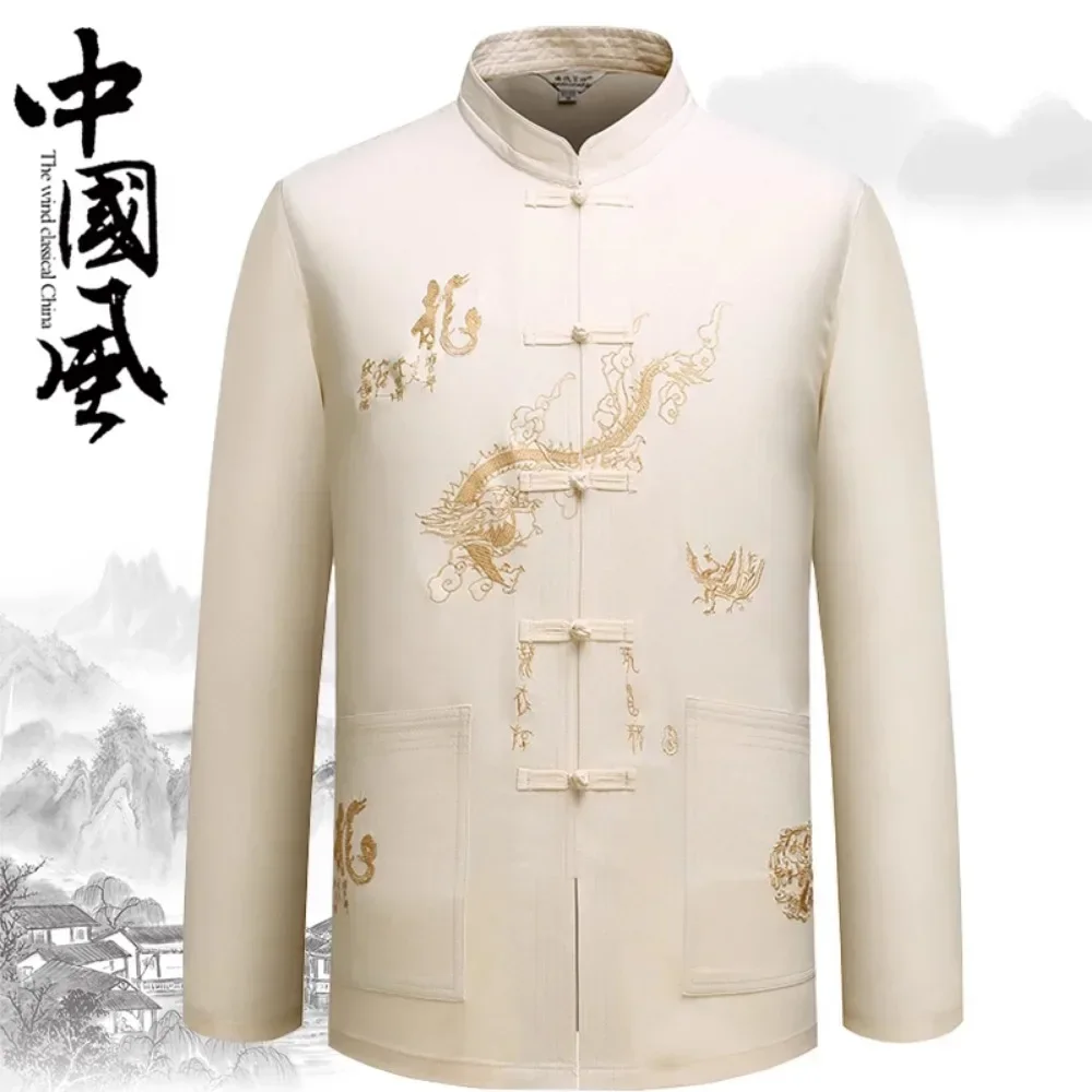 Shirts for Men Clothing Streetwear Fashion Clothes Vintage Ethnic Embroidery Kung Fu Hanfu Chinese Style Stage Show Cosplay
Shirts for Men Clothing Streetwear Fashion Clothes Vintage Ethnic Embroidery Kung Fu Hanfu Chinese Style Stage Show Cosplay