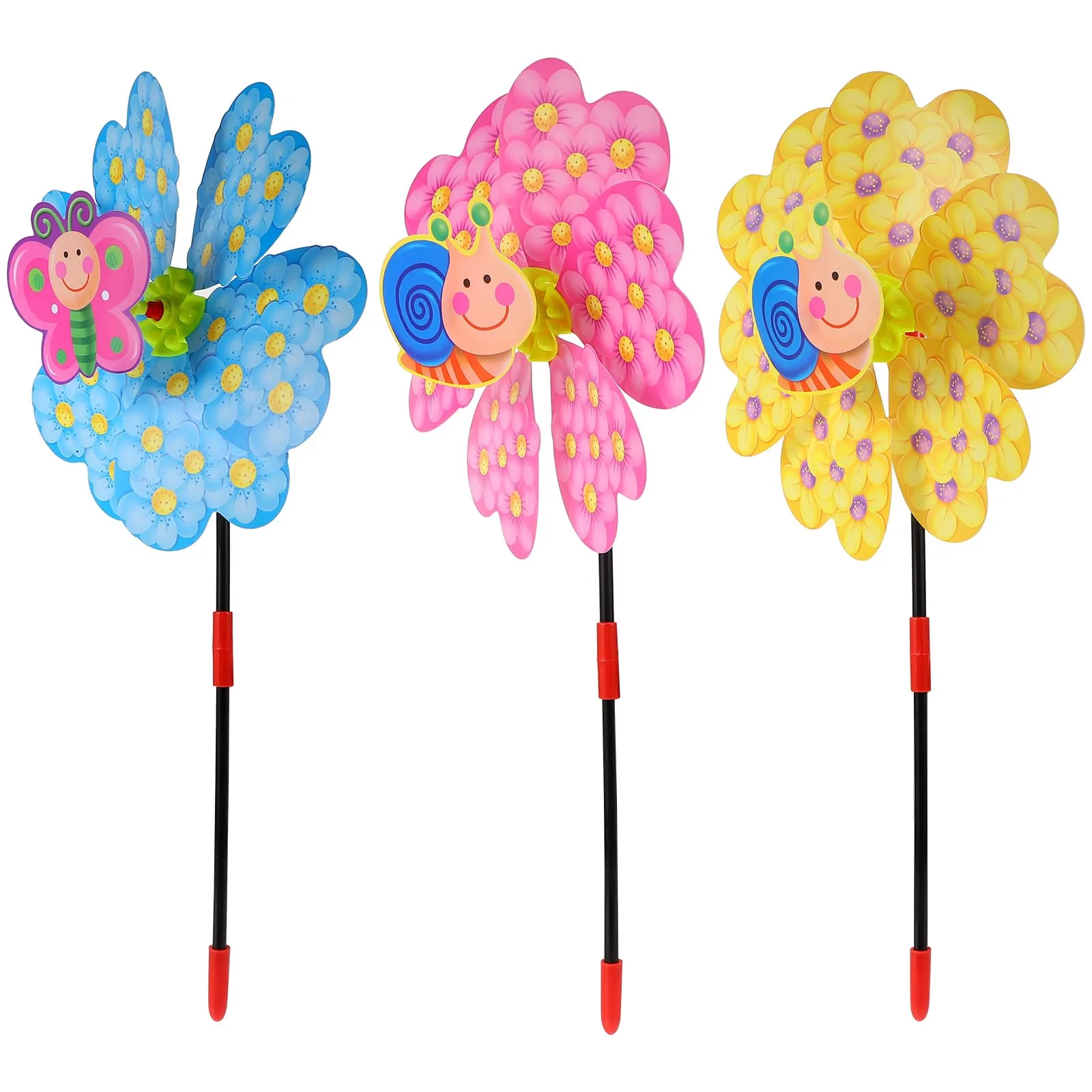 3pcs Plastic Layer Outdoor Decor Garden Windmill Party Garden Decor Lovely Pinwheels Wedding Balcony Yard Scene
3pcs Plastic Layer Outdoor Decor Garden Windmill Party Garden Decor Lovely Pinwheels Wedding Balcony Yard Scene