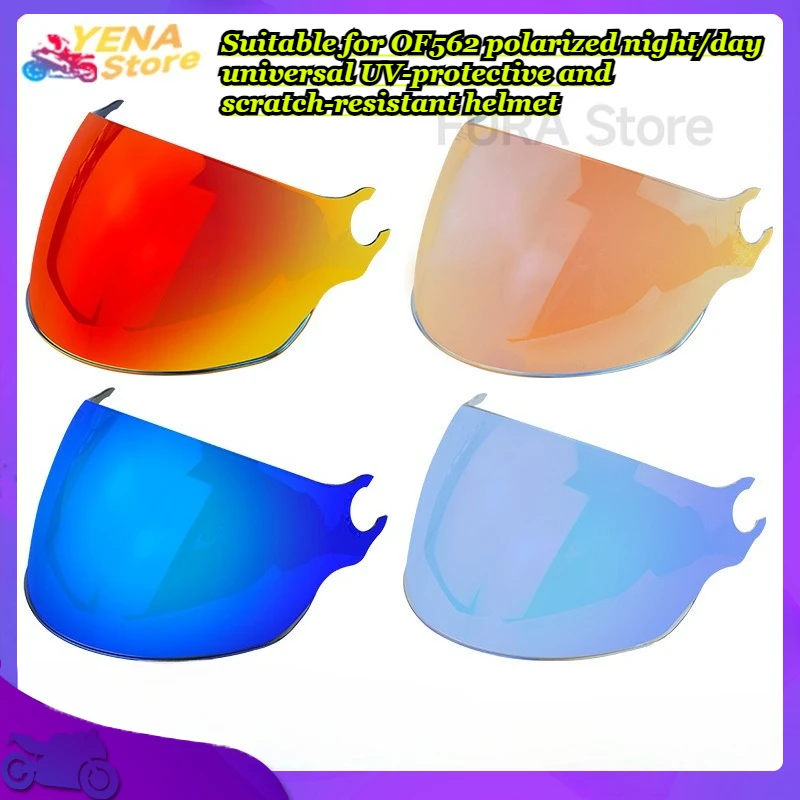 Suitable for OF562 polarized night/day universal UV-protective and scratch-resistant helmet face shield motorcycle accessory
Suitable for OF562 polarized night/day universal UV-protective and scratch-resistant helmet face shield motorcycle accessory