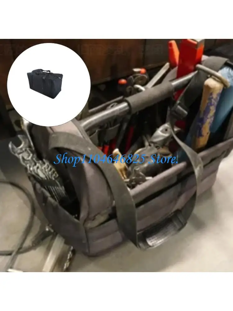 Heavy Duty Canvas Electrician Tool Bag With Large Capacity Zippered Tool Bag for Electrician Carry
Heavy Duty Canvas Electrician Tool Bag With Large Capacity Zippered Tool Bag for Electrician Carry