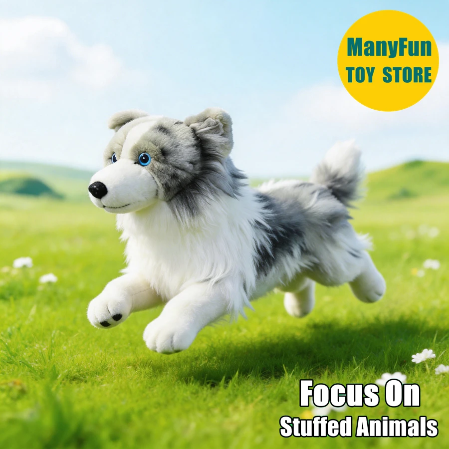 Merle Border Collie Realistic Sheep Dog Plushie Merle Collie Plush Toy Lifelike Stuffed Animal Simulation Doll
Merle Border Collie Realistic Sheep Dog Plushie Merle Collie Plush Toy Lifelike Stuffed Animal Simulation Doll