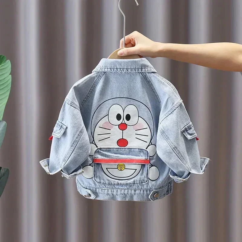 Doraemon coat Boy Denim Jacket Spring Autumn New 3 to 7 Years Old Baby Spring Clothes cartoon Fashion Children Jacket
Doraemon coat Boy Denim Jacket Spring Autumn New 3 to 7 Years Old Baby Spring Clothes cartoon Fashion Children Jacket