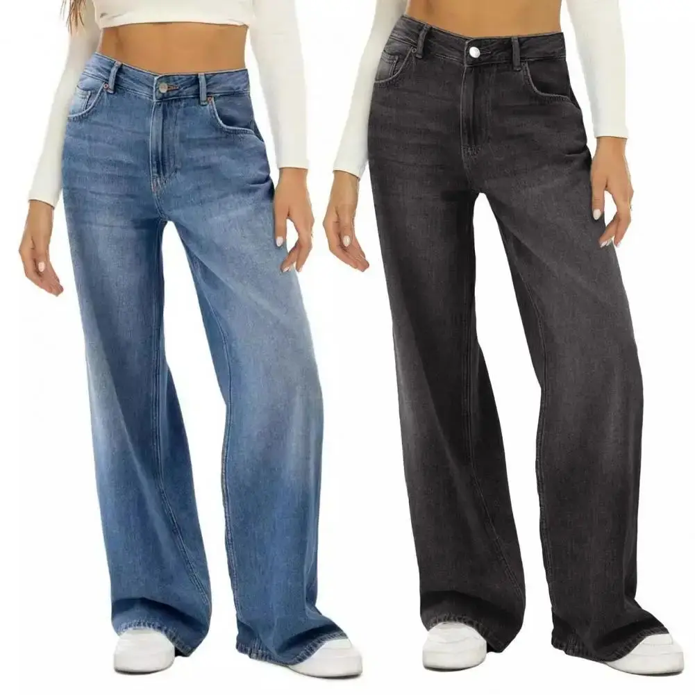 Retro High Waist Wide Leg Jeans Loose Fit Women's Denim Pants Butt Drape Autumn Fashion Ladies Premium Quality Trousers
Retro High Waist Wide Leg Jeans Loose Fit Women's Denim Pants Butt Drape Autumn Fashion Ladies Premium Quality Trousers