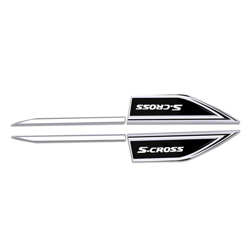 2pcs Car Chrome Modified Car Body Side Doors Blade Car Stickers for S-CROSS Automobile Leaf Plate Decoration Auto Accessories
2pcs Car Chrome Modified Car Body Side Doors Blade Car Stickers for S-CROSS Automobile Leaf Plate Decoration Auto Accessories