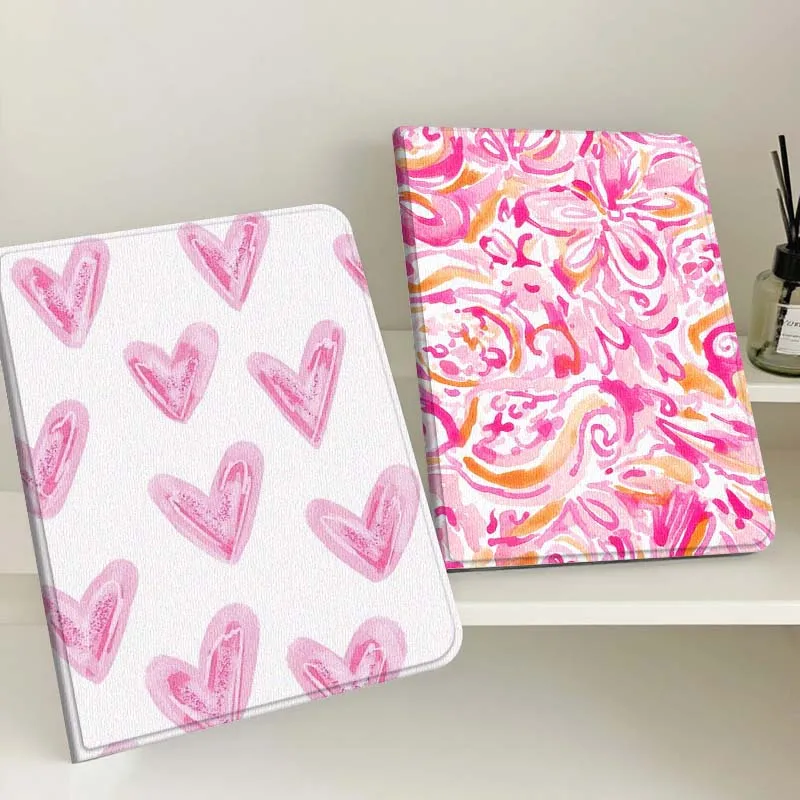 Cartoon Pink Heart Pattern Tablet Case For Samsung Tab Galaxy S6 S11 A A7 A8 A9 A11 10.1 10.4 10.5 Plus Lite Gift
Cartoon Pink Heart Pattern Tablet Case For Samsung Tab Galaxy S6 S11 A A7 A8 A9 A11 10.1 10.4 10.5 Plus Lite Gift