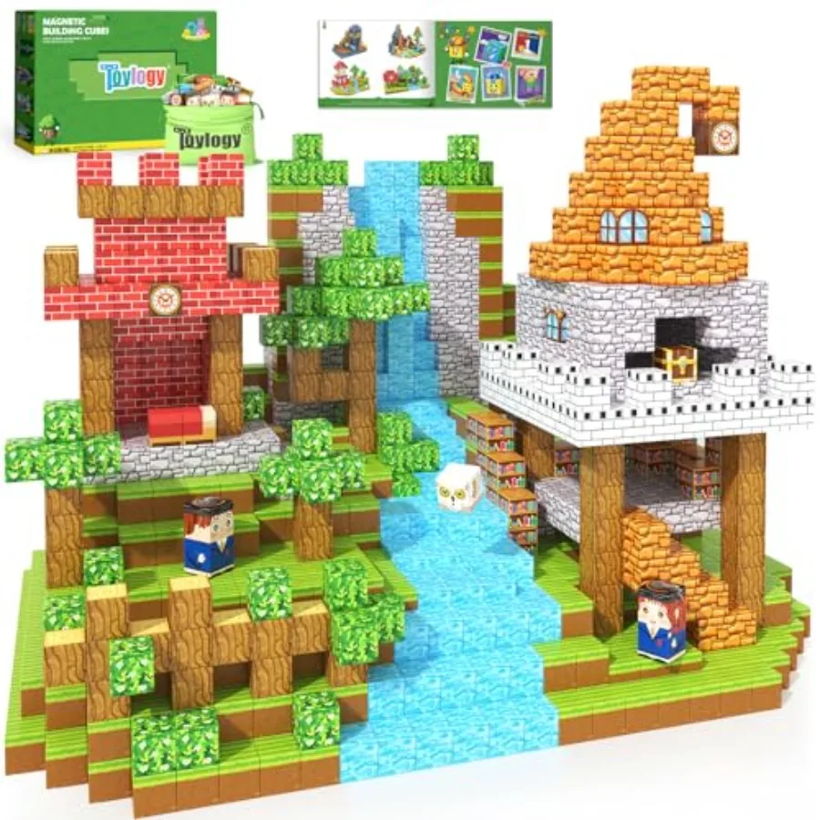 150PCS Magnetic Blocks - Magnetic Building Blocks STEM Toy, Build Mine Magnet World Craft Cubes for,Magnet Blocks Montessori Se
150PCS Magnetic Blocks - Magnetic Building Blocks STEM Toy, Build Mine Magnet World Craft Cubes for,Magnet Blocks Montessori Se