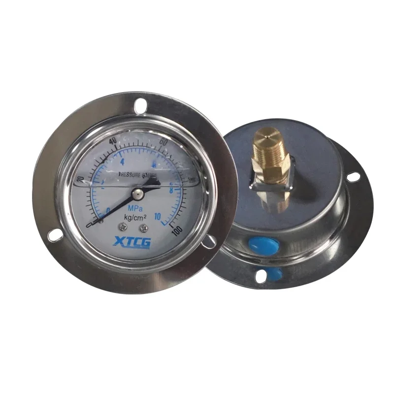 YN-60ZT Axial Edge Stainless Steel Oil Pressure Gauge Shock-Resistant 1-Year Warranty Threaded Connection Hydraulic Fittings New
YN-60ZT Axial Edge Stainless Steel Oil Pressure Gauge Shock-Resistant 1-Year Warranty Threaded Connection Hydraulic Fittings New