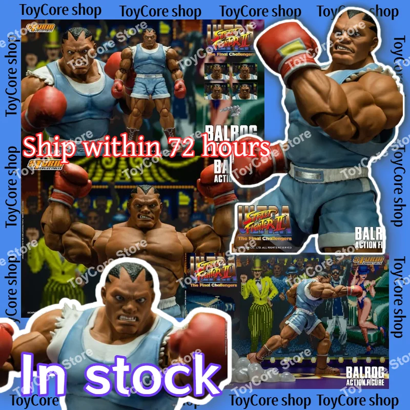 In Stock Storm Toys Street Fighter II M. Bison Balrog Blue Brand New Authentic Ready Stock Articulated Figure Collectible Gifts
In Stock Storm Toys Street Fighter II M. Bison Balrog Blue Brand New Authentic Ready Stock Articulated Figure Collectible Gifts