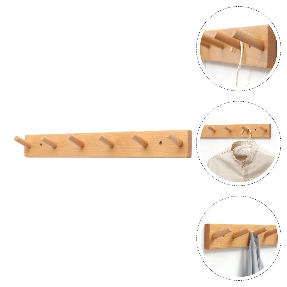 Punch-Free Wooden Wall Hook for Clothes Hats Bags Keys Storage Space-Saving Easy Install Home Decor Wall-Mounted Hanger
Punch-Free Wooden Wall Hook for Clothes Hats Bags Keys Storage Space-Saving Easy Install Home Decor Wall-Mounted Hanger