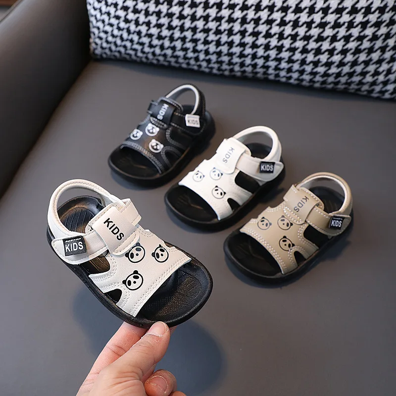 Baby sandals 1-6 years old summer boys cartoon panda beach shoes girls non-slip soft-soled walking shoes hundred sandals
Baby sandals 1-6 years old summer boys cartoon panda beach shoes girls non-slip soft-soled walking shoes hundred sandals