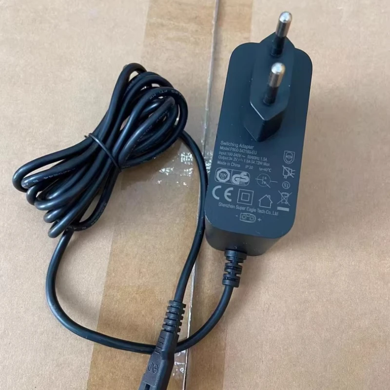 P800-342160 Power Charging Adapter 34.2V-1.6A
P800-342160 Power Charging Adapter 34.2V-1.6A