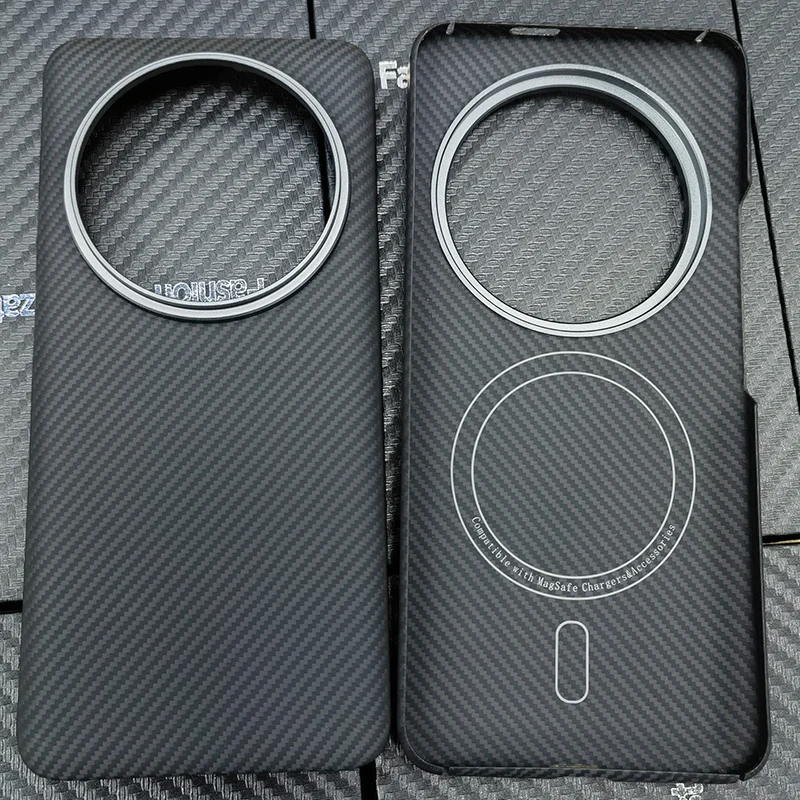 Compatible For Magsafe Magnetic Wireless Charging Carbon Fabric Fiber Aramid Case For Xiaomi 14 Ultra
Compatible For Magsafe Magnetic Wireless Charging Carbon Fabric Fiber Aramid Case For Xiaomi 14 Ultra