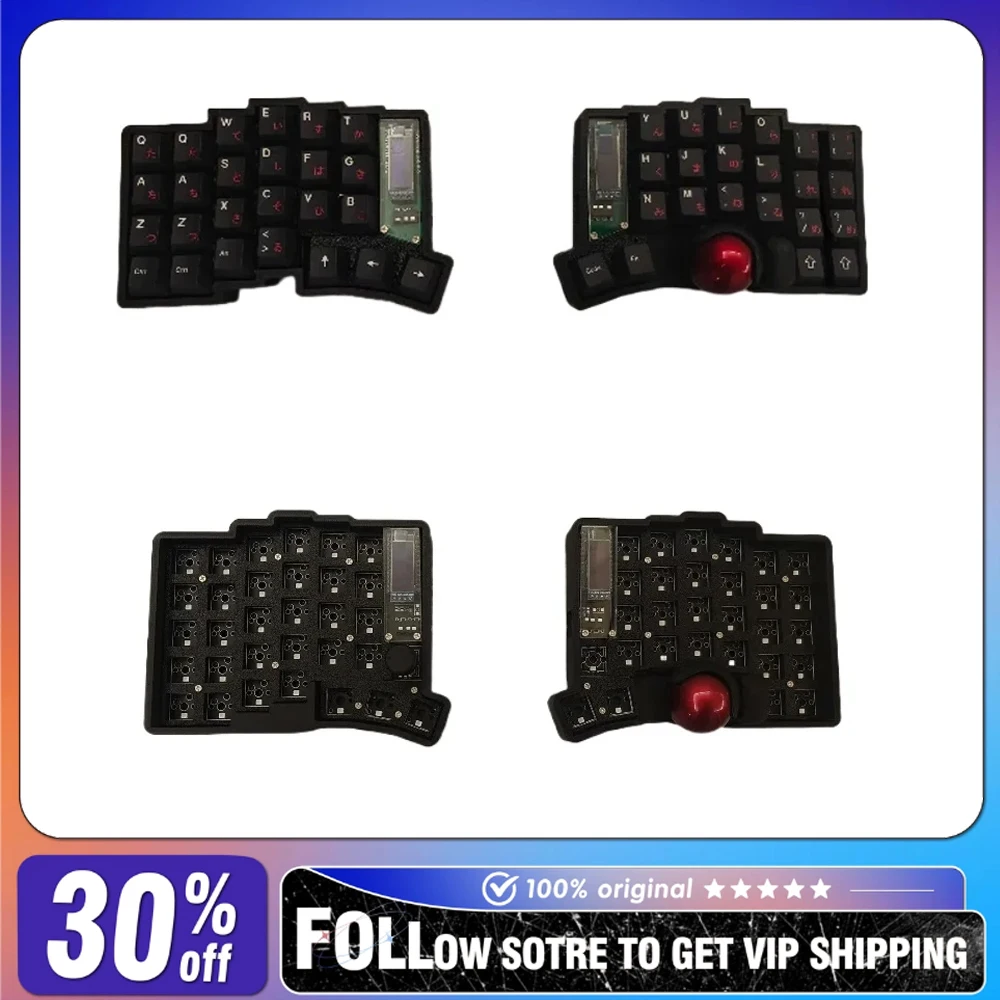 Keyball 39/44/61 Wired Split Keyboards Kit RGB Ergonomic Design Hot Swap Switch Support OLED/VIAL Customized TrackBall Kit Gift
Keyball 39/44/61 Wired Split Keyboards Kit RGB Ergonomic Design Hot Swap Switch Support OLED/VIAL Customized TrackBall Kit Gift