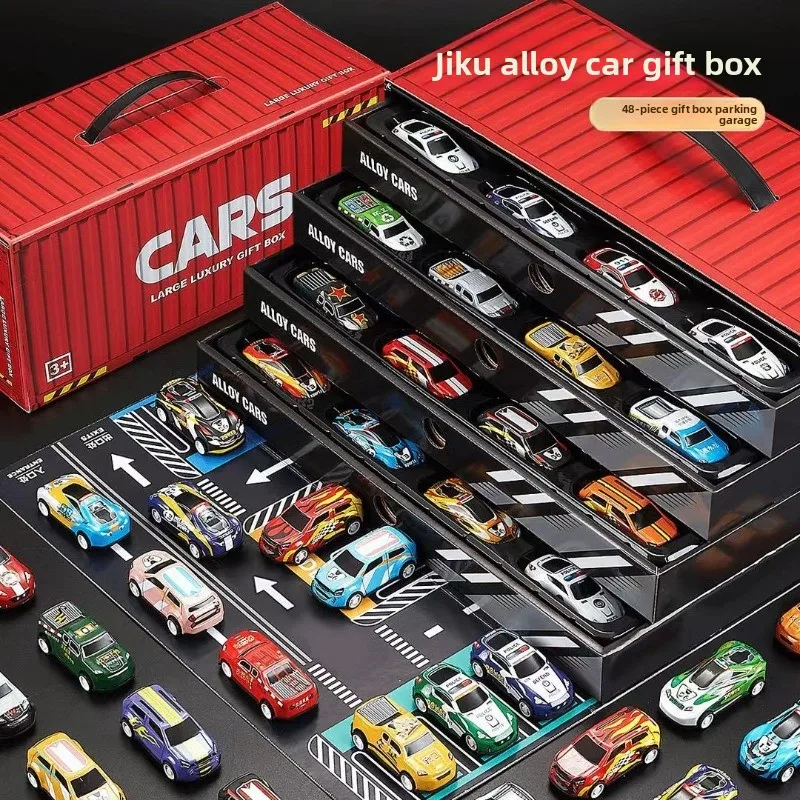 Tin Car Model Children's Toy Car Boy Warrior Car 48 Car Set High-end Gift Box Gifts
Tin Car Model Children's Toy Car Boy Warrior Car 48 Car Set High-end Gift Box Gifts