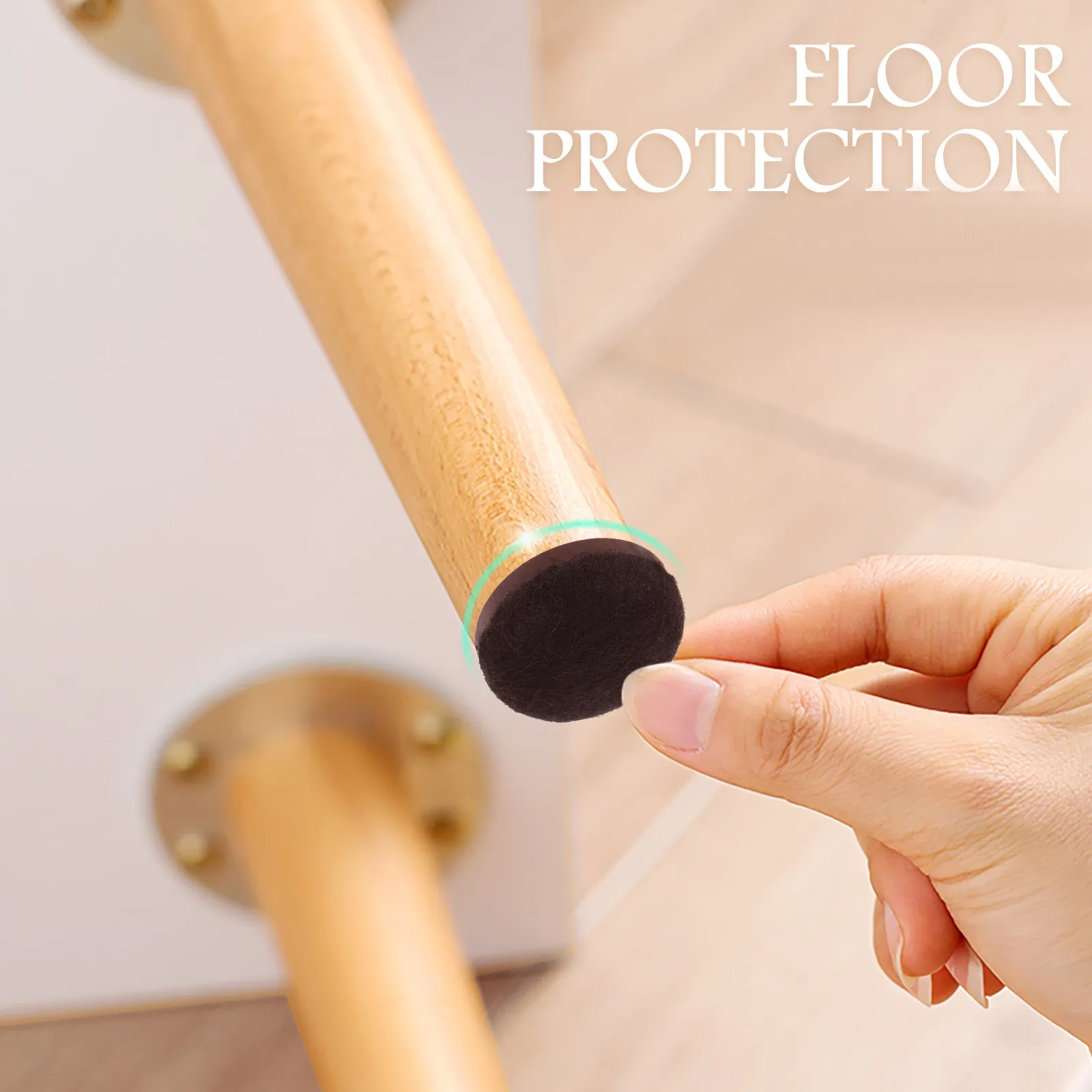 Комплект из 10 накладок на ножки мебели: бесшумные защитные накладки для столов, стульев, полов из твердых пород дерева, ламината, плитки, а также подкладки под ножки стульев
Комплект из 10 накладок на ножки мебели: бесшумные защитные накладки для столов, стульев, полов из твердых пород дерева, ламината, плитки, а также подкладки под ножки стульев