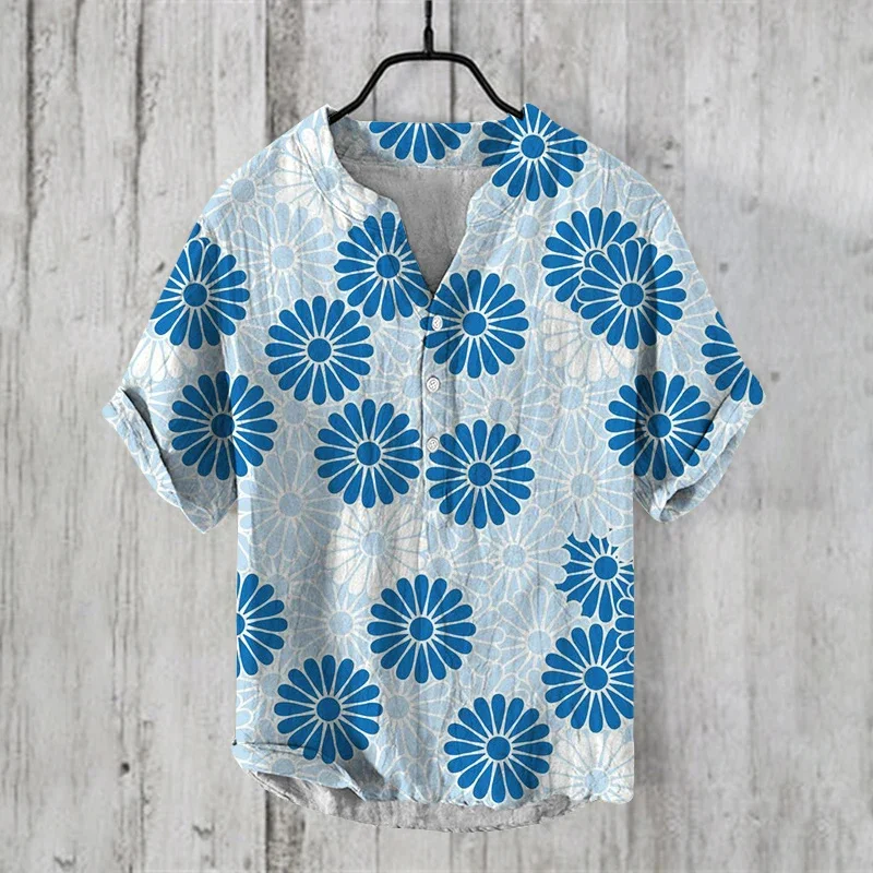 2024 New Cardigan Men's Casual Shirt 3D Printed Short Sleeve Linen Shirt Men's Summer Men's Tops S-5XL Fast Shipping
2024 New Cardigan Men's Casual Shirt 3D Printed Short Sleeve Linen Shirt Men's Summer Men's Tops S-5XL Fast Shipping