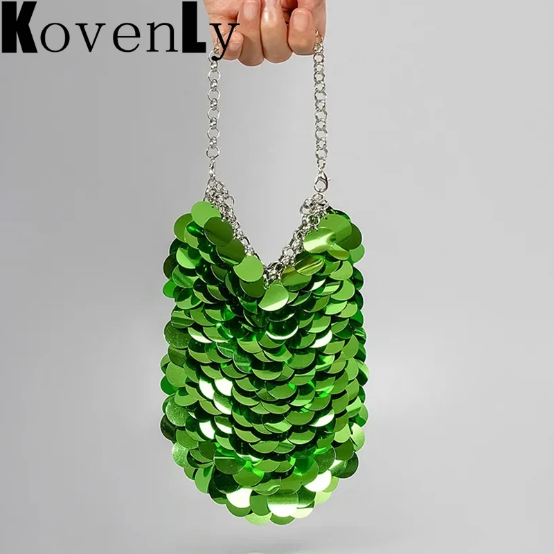 Fashion Sequins Handbags For Women Shiny Luxury Clutch Bag High Quality Bling Bling Mini Crossbody Messenger Bag Lady Purse
Fashion Sequins Handbags For Women Shiny Luxury Clutch Bag High Quality Bling Bling Mini Crossbody Messenger Bag Lady Purse