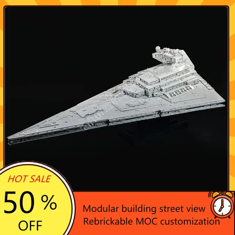18406PCS Star Destroyer-The Eviscerator Space War Weapon MOC SpaceShip Battle Model Building Blocks DIY Assembly Model Toy Gift
18406PCS Star Destroyer-The Eviscerator Space War Weapon MOC SpaceShip Battle Model Building Blocks DIY Assembly Model Toy Gift