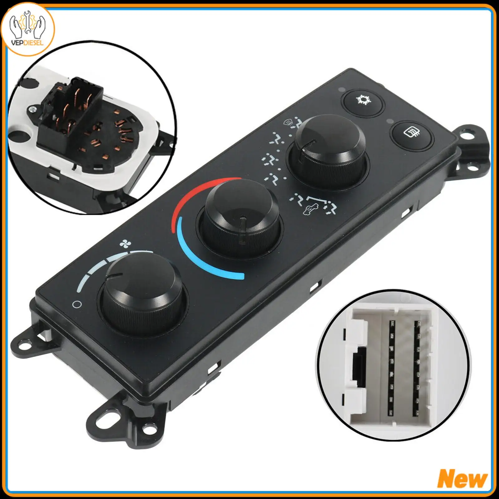 AC Heater Climate Control Temperature Control 55056569AE P55056569AC For Dodge Ram 1500 2500 3500 2006-2008 Dakota 2005-2011
AC Heater Climate Control Temperature Control 55056569AE P55056569AC For Dodge Ram 1500 2500 3500 2006-2008 Dakota 2005-2011