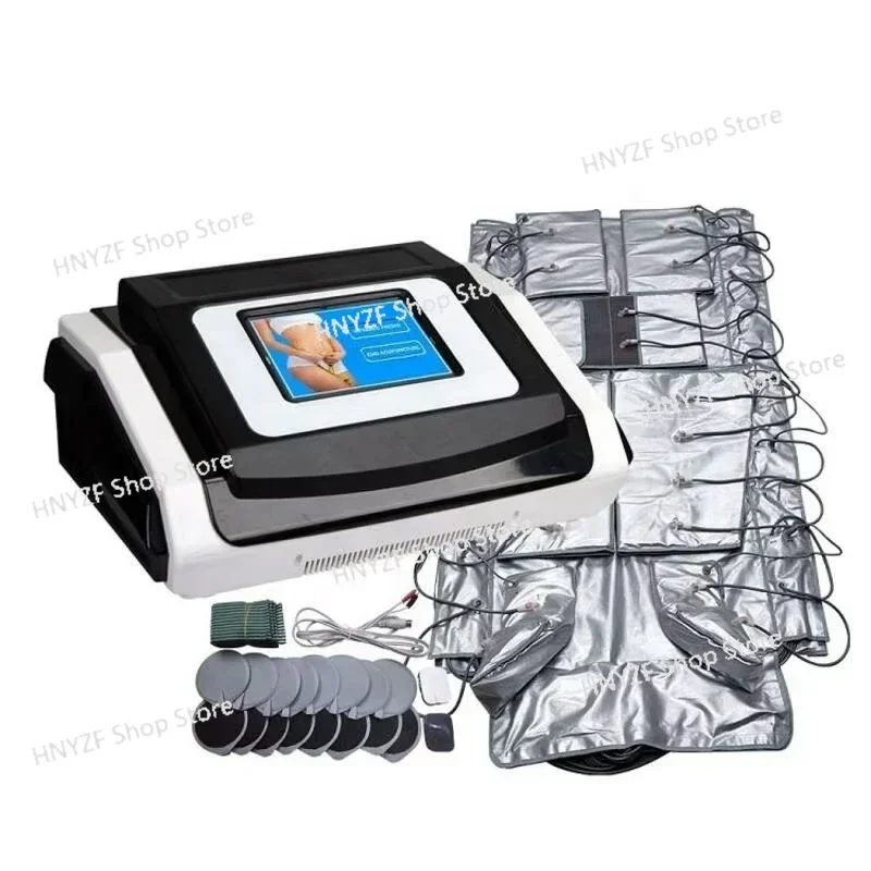 3 in 1 Lymphatic Dranaige Massager EMS Air Pressotherapy Body Slimming Suit for Spa Salon Home Use
3 in 1 Lymphatic Dranaige Massager EMS Air Pressotherapy Body Slimming Suit for Spa Salon Home Use