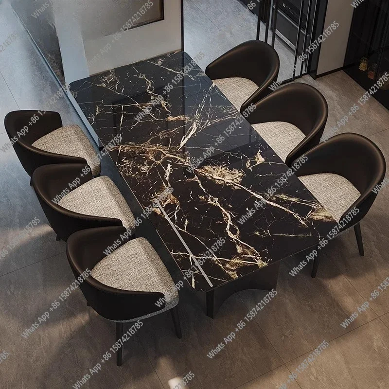 A69 Light Luxury Marble Dining Table Italian Minimalist Rectangular Family Dining Table And Chair Combination Small Apartment Hi
A69 Light Luxury Marble Dining Table Italian Minimalist Rectangular Family Dining Table And Chair Combination Small Apartment Hi