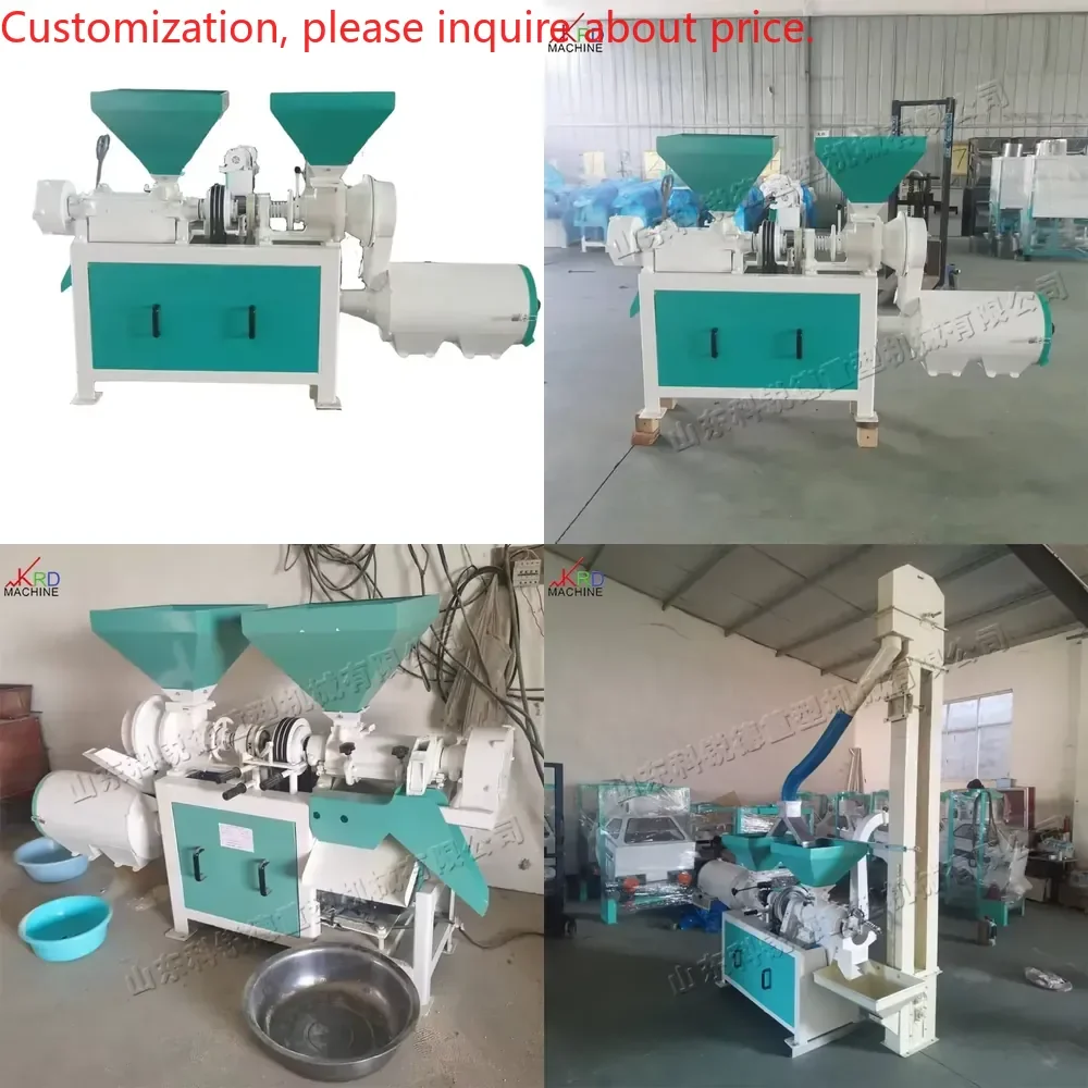 Hot Sale 300kg/h Corn Dehulling and Flouring Machine Wheat Sorghum Rice Milling and Polishing Machine Automatic Labour-saving
Hot Sale 300kg/h Corn Dehulling and Flouring Machine Wheat Sorghum Rice Milling and Polishing Machine Automatic Labour-saving