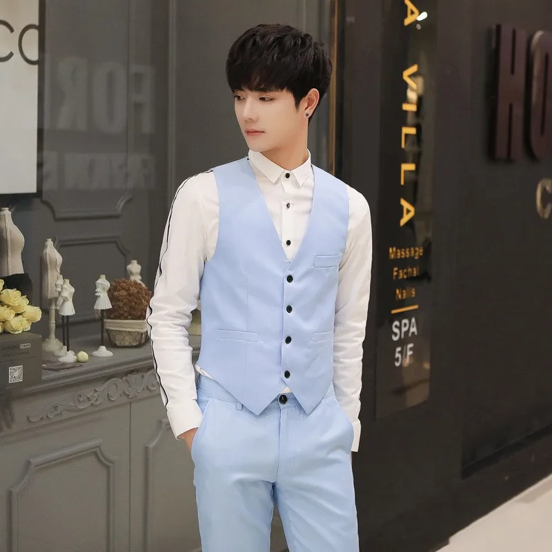 Male Tops Men's Vest Waistcoat Business Solid Stylish Sleeveless Office Slim Fit Casual Party Button Down Tuxedo
Male Tops Men's Vest Waistcoat Business Solid Stylish Sleeveless Office Slim Fit Casual Party Button Down Tuxedo
