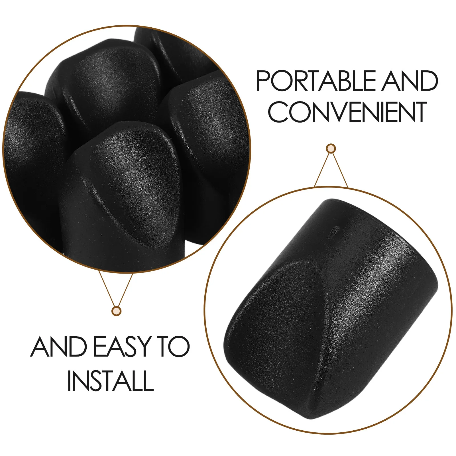 8Pcs Black Plastic Chair Leg Tips Heavy-Duty Stability Plugs for Folding Chairs Universal Fit Outdoor Patio Furniture Sturdy End
8Pcs Black Plastic Chair Leg Tips Heavy-Duty Stability Plugs for Folding Chairs Universal Fit Outdoor Patio Furniture Sturdy End