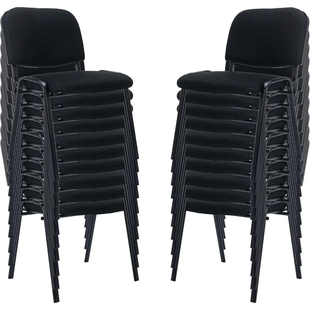 Stackable Black Office Chairs, Set of 20, Mesh Ergonomic Chairs for Conference and Meeting Rooms
Stackable Black Office Chairs, Set of 20, Mesh Ergonomic Chairs for Conference and Meeting Rooms