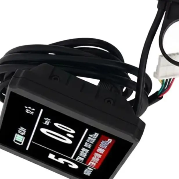 Electric Bicycle Display For KT LCD8H 72V Instrument Panel with 5 Pin SM Connector Compatible with For KT Controller Ebike
Electric Bicycle Display For KT LCD8H 72V Instrument Panel with 5 Pin SM Connector Compatible with For KT Controller Ebike