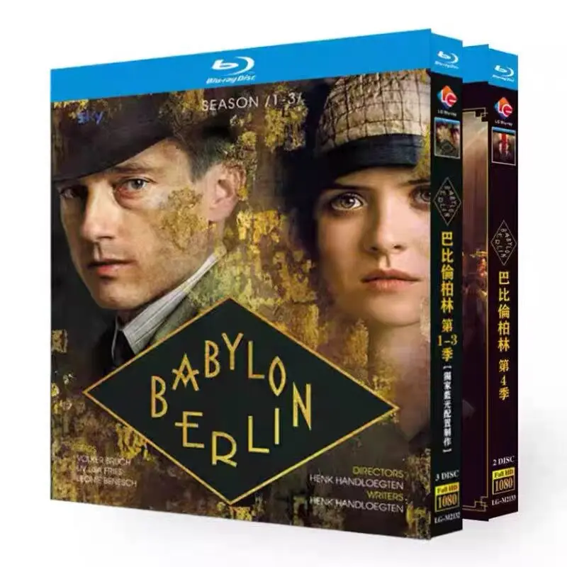 Babylon Berlin Seasons 1–4 Blu-ray High Definition German TV Series BD Discs Box Set
Babylon Berlin Seasons 1–4 Blu-ray High Definition German TV Series BD Discs Box Set