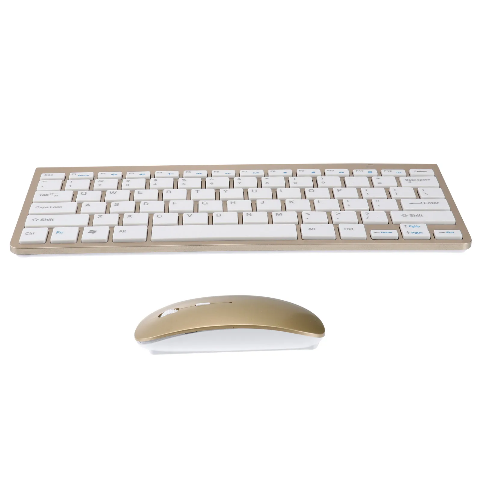 2.4G Wireless Mouse Set Ultra-Thin Portable For Computer Tablet Tablet Wireless Keyboard Phone Home Office Golden Color
2.4G Wireless Mouse Set Ultra-Thin Portable For Computer Tablet Tablet Wireless Keyboard Phone Home Office Golden Color
