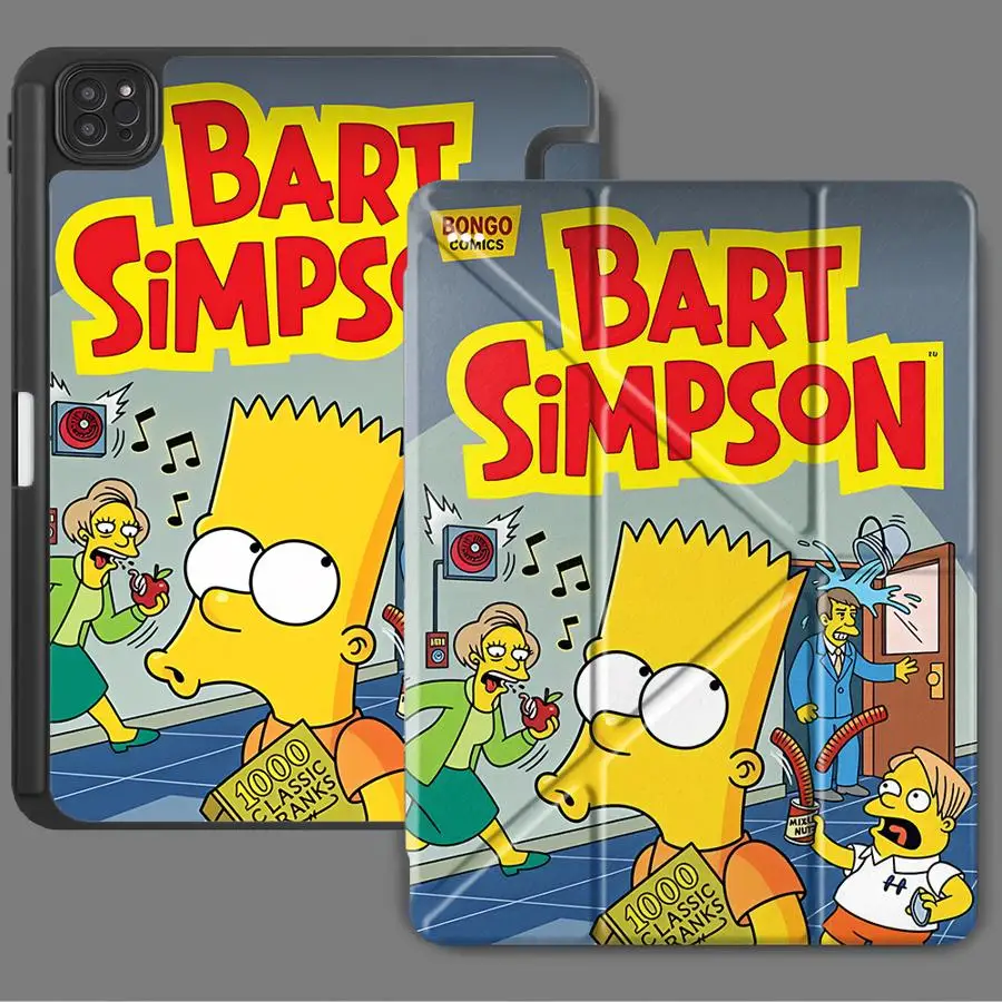 Simpsons Bart Book Holder Cover Tablet Case For iPad Pro 11th 10th 9th 8th 7th 12.9inch Air 4 5 M3 M2 M4 11inch Mini 6 7 Pro
Simpsons Bart Book Holder Cover Tablet Case For iPad Pro 11th 10th 9th 8th 7th 12.9inch Air 4 5 M3 M2 M4 11inch Mini 6 7 Pro