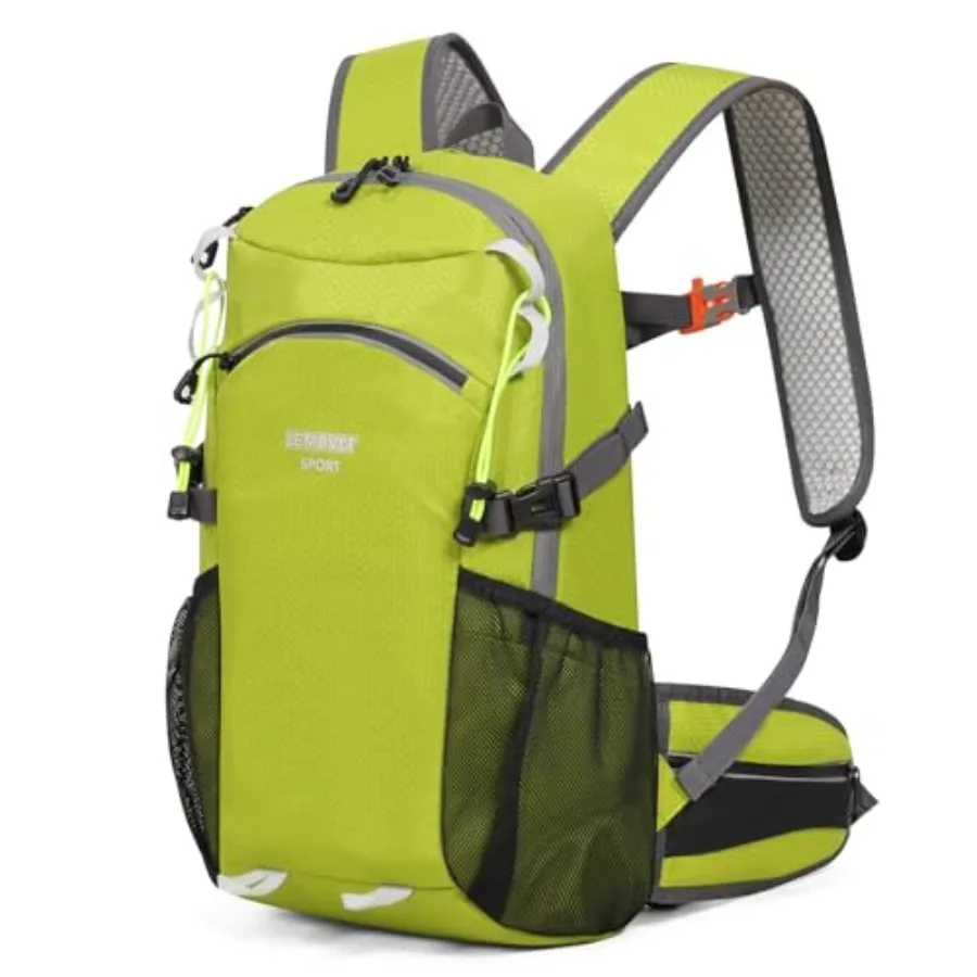 22L Hiking Backpack Lightweight Daypack with Waist Pocket, Water Resistant Biking Skiing Traveling Backpack for Men and Women L
22L Hiking Backpack Lightweight Daypack with Waist Pocket, Water Resistant Biking Skiing Traveling Backpack for Men and Women L