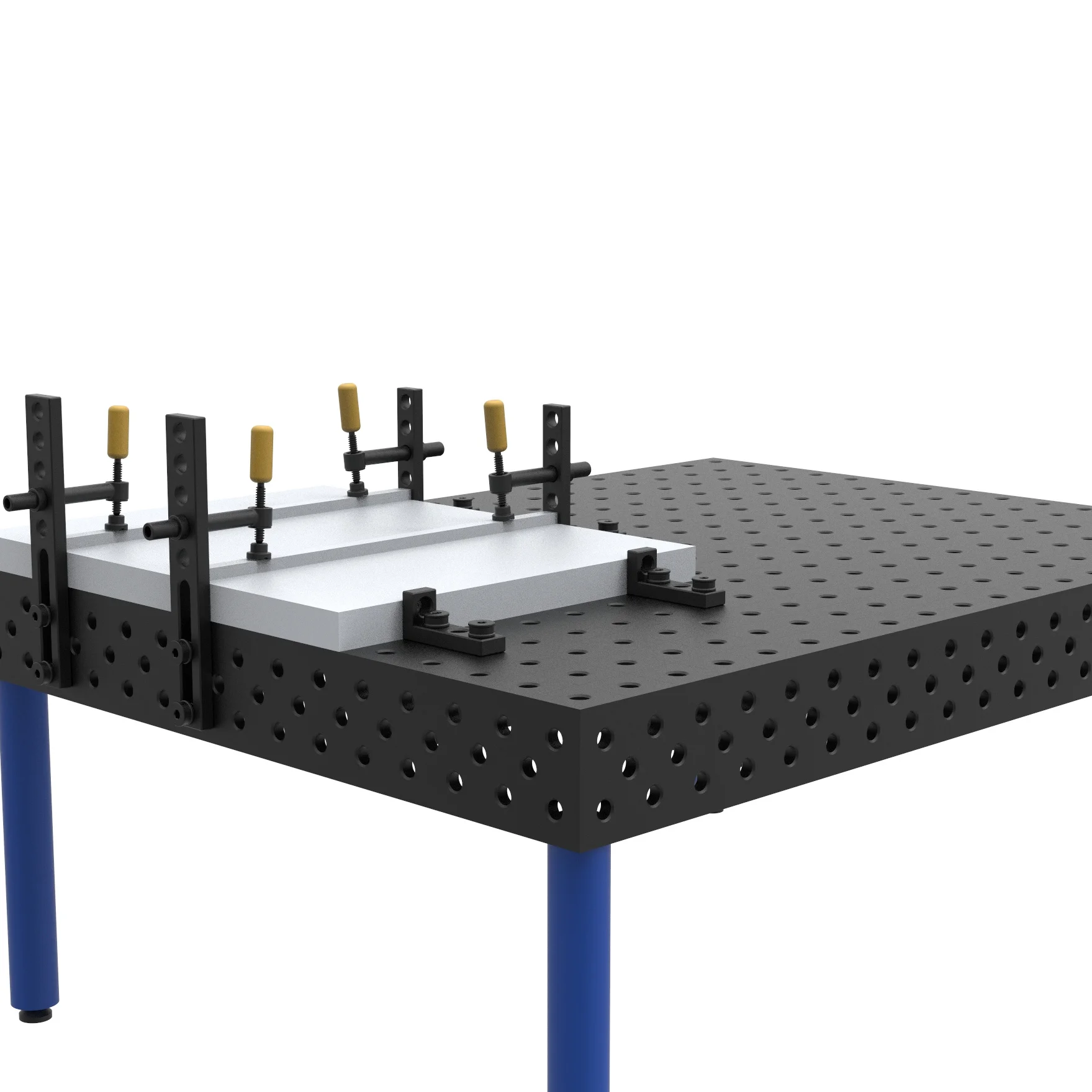 3D welding table cast iron numerical control processing PLC automatic welding station